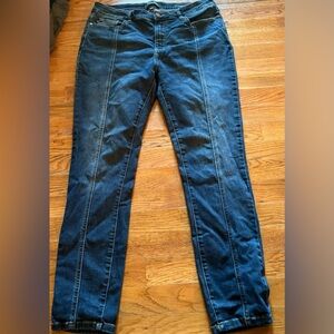 Judy Blue Distressed Skinny Fit Blue Jeans, 15/32, EUC